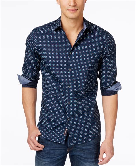 michael kors geometric shirt|Michael Kors Men's Modern.